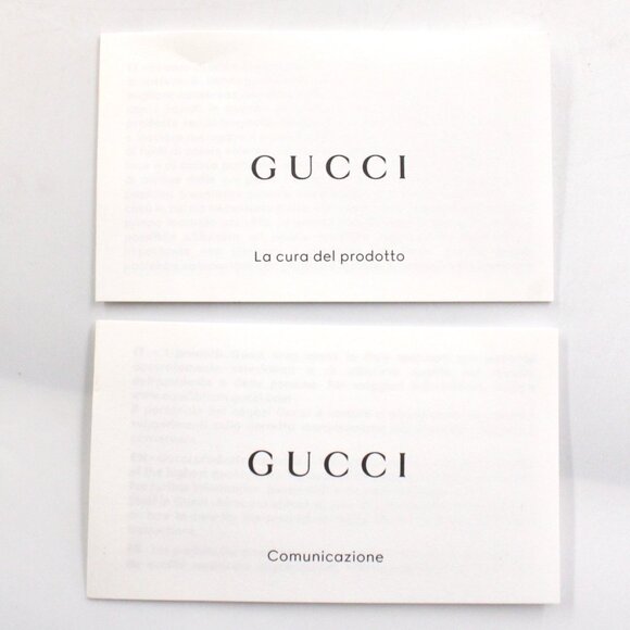 NWT Gucci Wool Cashmere Beanie Hat with Gold-Tone Double G in Black (L) - Picture 9 of 9